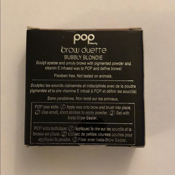 Pop Beauty Brow Duette In Bubbly Blondie - Picture 3 of 4